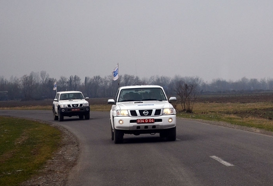 Мониторинг на государственной границе Азербайджана и Армении завершился без инцидента