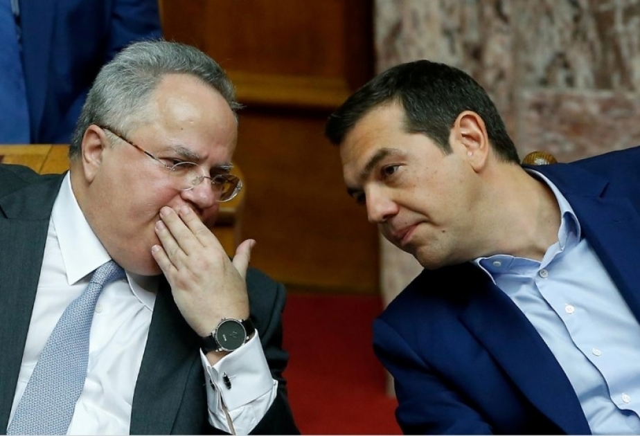 Yunanıstanın Baş naziri ölkənin xarici işlər nazirinin istefasını qəbul edib