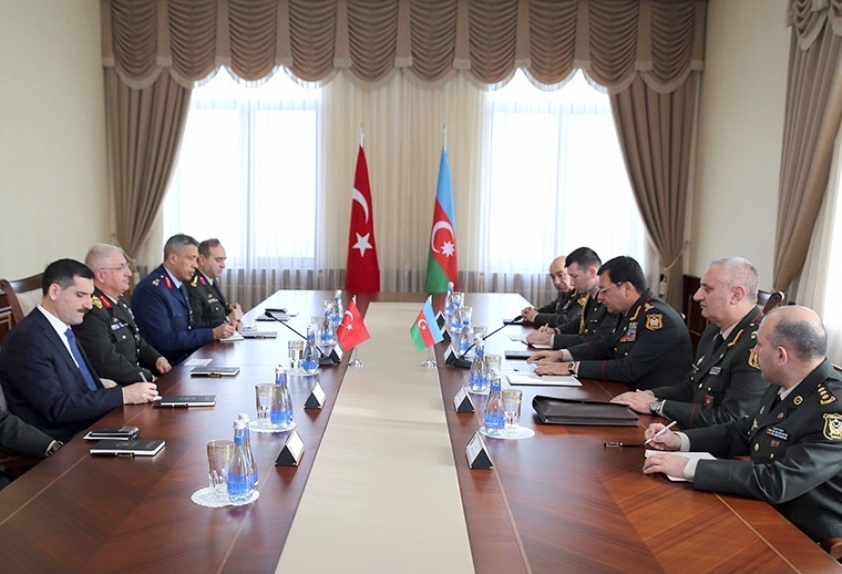 Azerbaijani and Turkish chiefs of general staffs meet in Baku