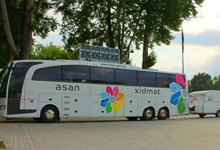 Продолжается выездная служба «ASAN xidmət»