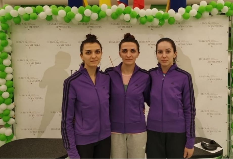 Сборная Азербайджана приняла участие в Открытом всероссийском «Турнире сильнейших» по сабле