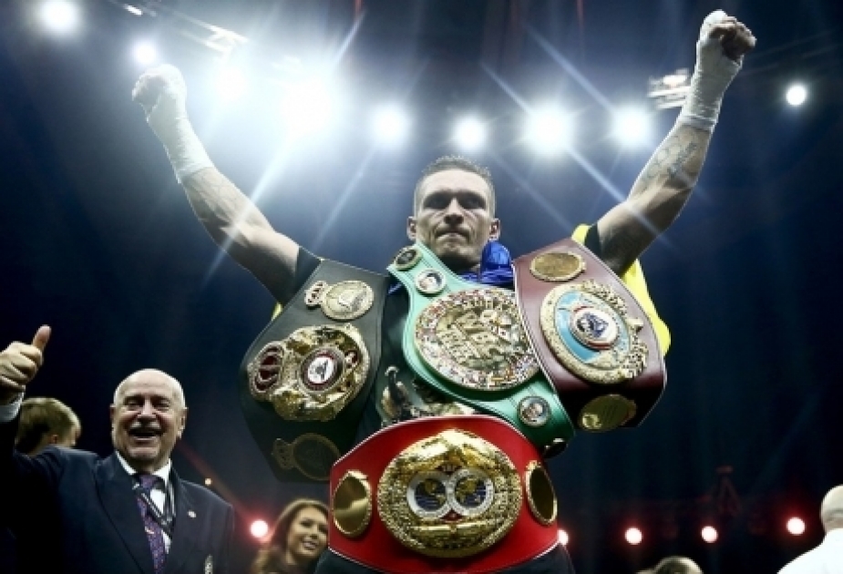 Ukraynalı Aleksandr Usik 2018-ci ilin ən yaxşı boksçusu seçilib