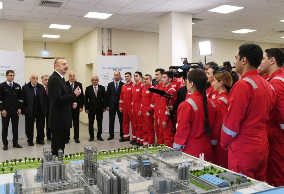 Prezident İlham Əliyev: Bu il Sumqayıt Kimya Sənaye Parkında bir neçə müəssisənin açılışı nəzərdə tutulur