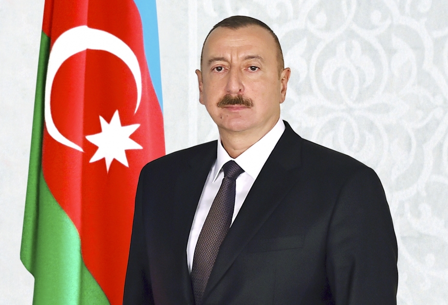 Präsident Ilham Aliyev kondoliert seinem bangladeschischen Amtskollegen Abdul Hamid
