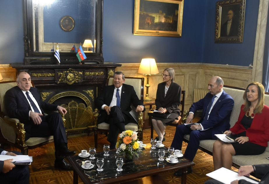 Le ministre uruguayen des Affaires étrangères : Nous voulons approfondir davantage les relations avec l'Azerbaïdjan