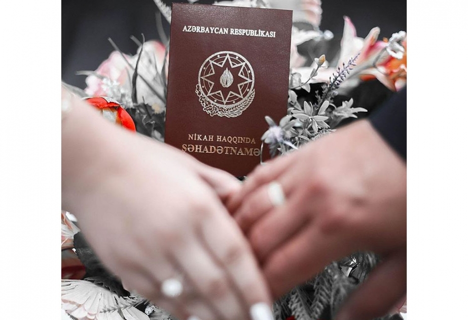 Yanvar-fevral ayları ərzində Azərbaycanda 8237 nikah qeydə alınıb