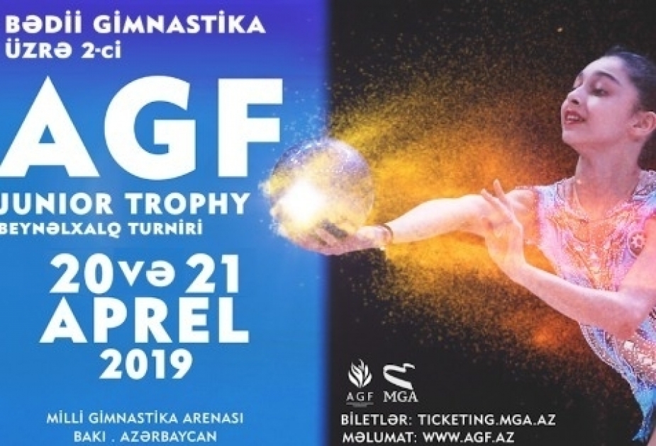 Gymnasts from 20 countries to contest medals at AGF Junior Trophy in Baku