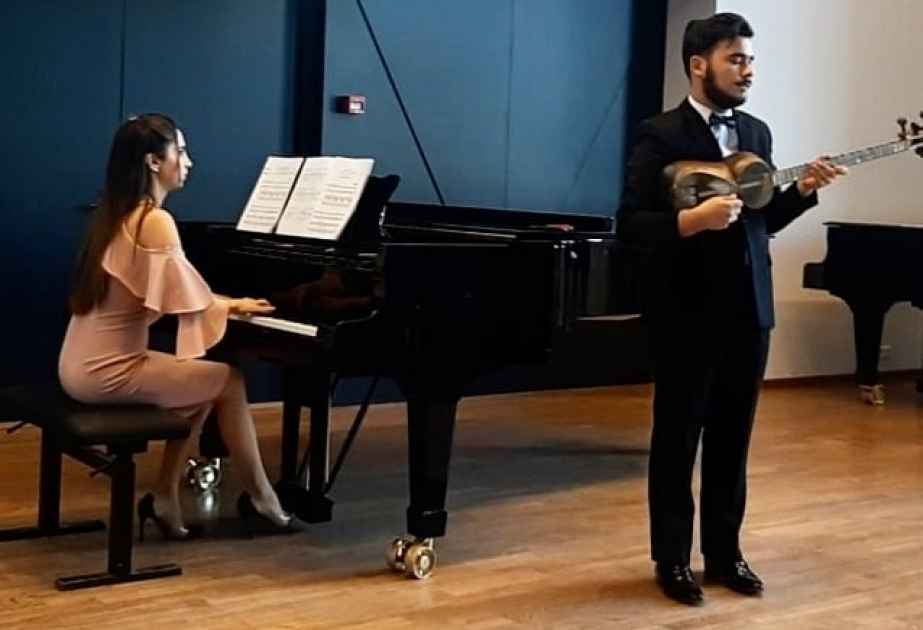 Akademik Musiqili Teatrın orkestr artisti Estoniyada konsert proqramı ilə çıxış edib