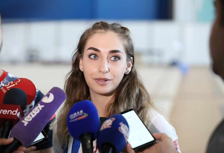 Une gymnaste d’origine arménienne : A la place de Mkhitaryan, je viendrais à Bakou avec mon équipe