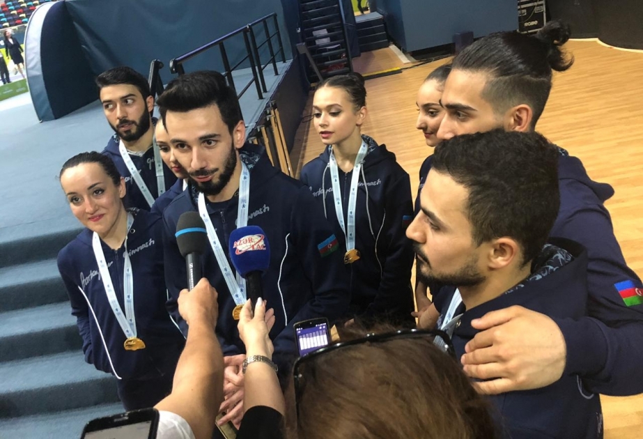 Azərbaycanlı gimnastlar: Ölkəmizi Avropa çempionatında uğurla təmsil etdiyimizə görə qürur duyuruq