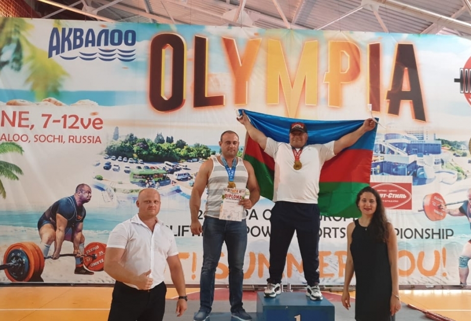 Azerbaijani powerlifter defeats Armenian rival to claim European tittle