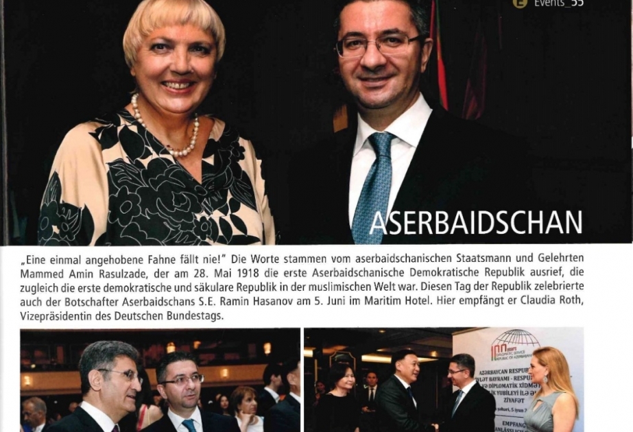 German Diplomatisches Magazin publishes article on Azerbaijan