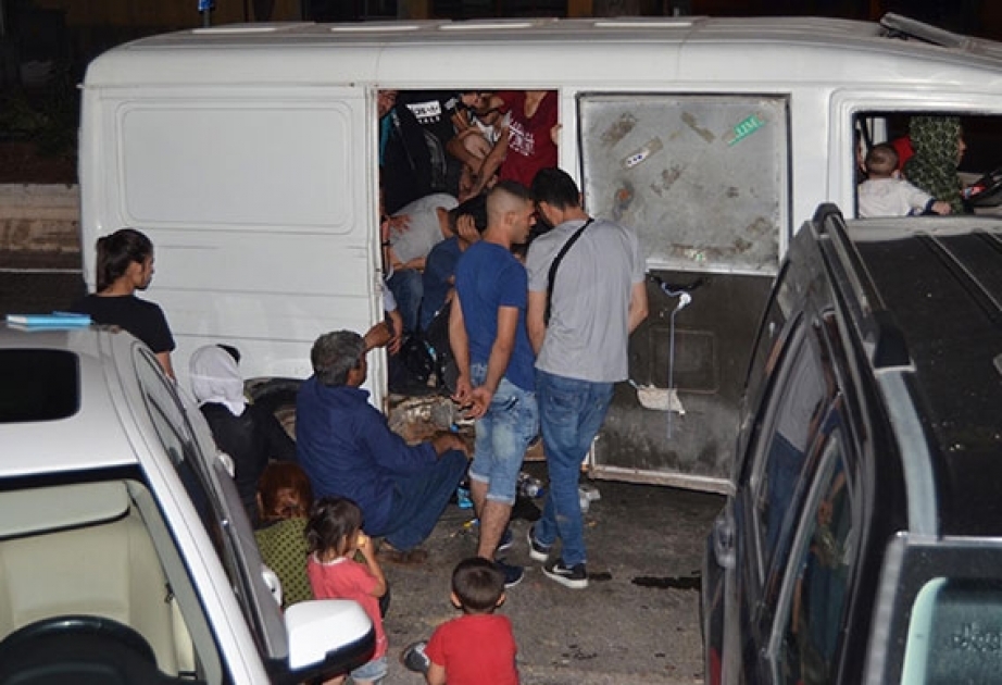 Türkiyə polisi ölkəyə qeyri-qanuni yolla daxil olmaq istəyən 35 miqrantı saxlayıb