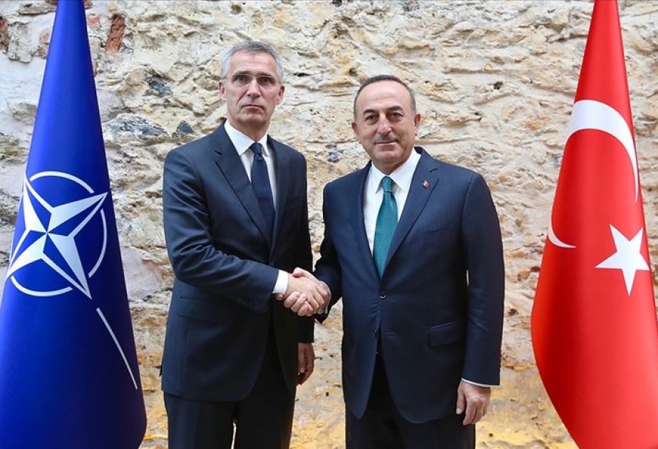 NATO-nun Baş katibi Türkiyənin Xarici İşlər naziri ilə görüşüb
