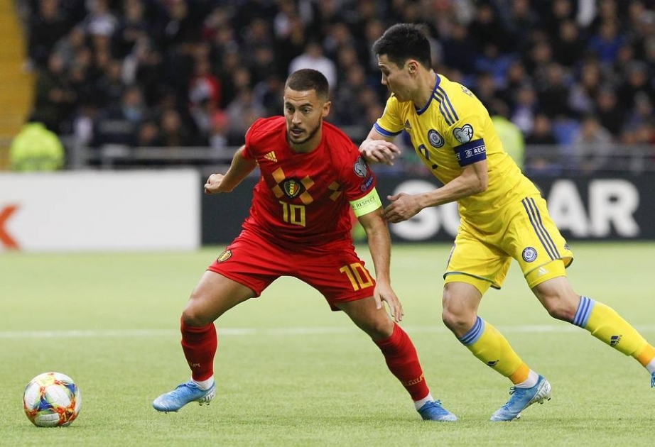Сборная Бельгии одержала восьмую победу подряд в отборочном турнире ЧЕ-2020 по футболу