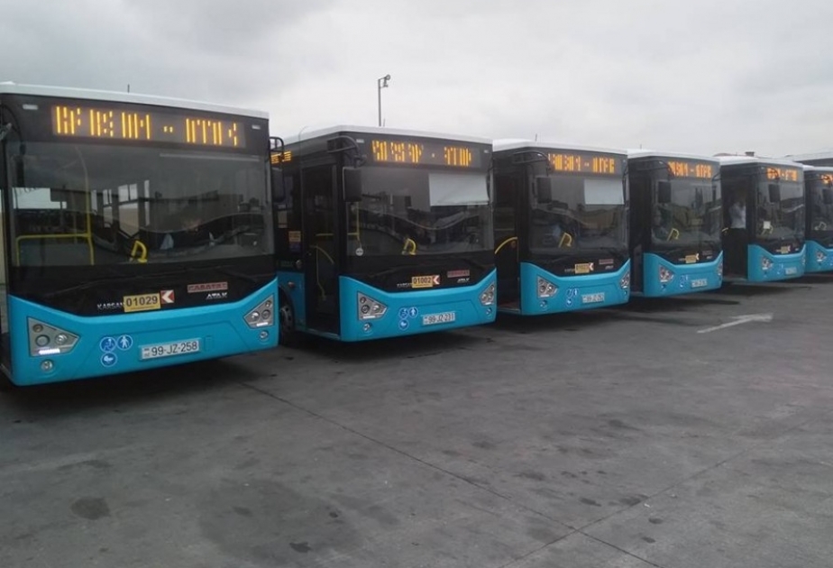Səkkiz ayda Azərbaycana 246 avtobus gətirilib