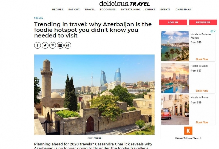 Australisches Reiseportal: “Aserbaidschan ist eine Reise wert!“