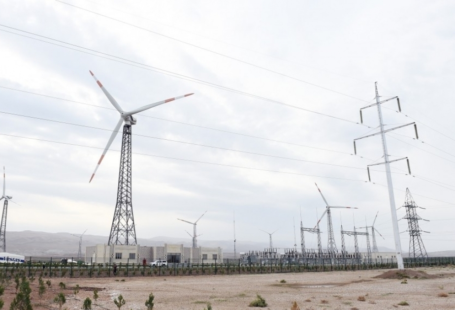 阿塞拜疆风力发电厂生产电力1亿千瓦时