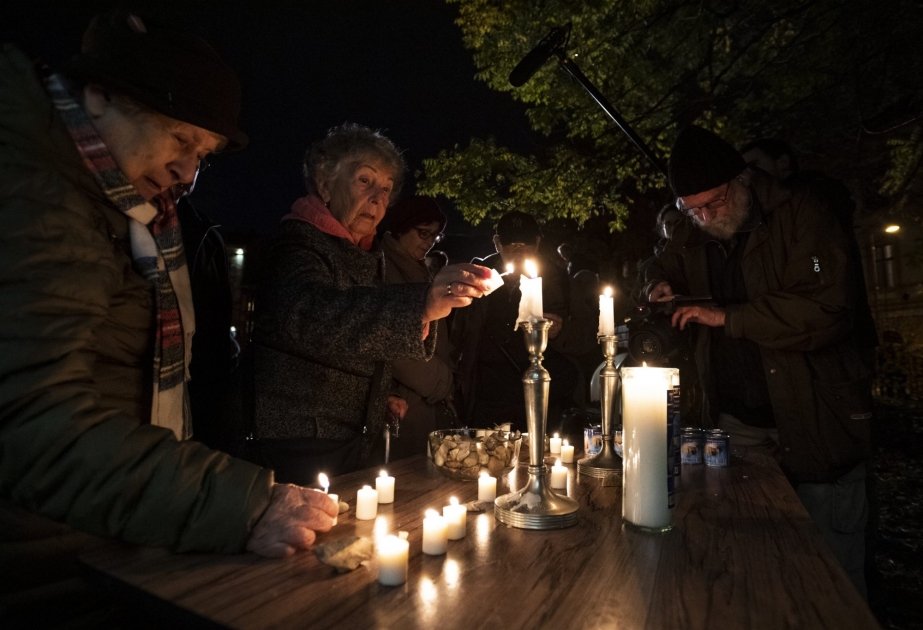 В годовщину освобождения будапештского гетто здесь почтили память жертв Холокоста