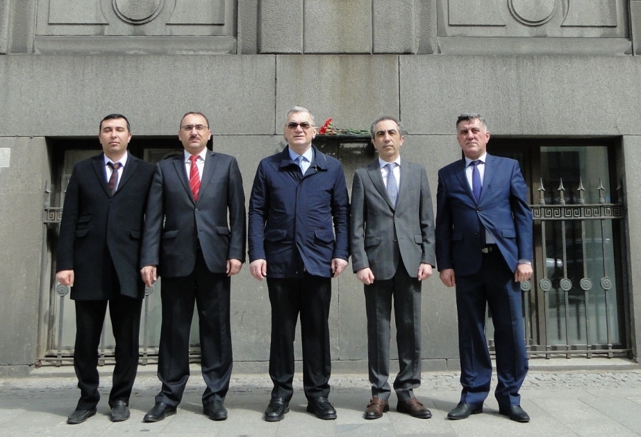 Sankt-Peterburqda Azərbaycan Xalq Cümhuriyyəti qurucularının xatirəsi anılıb