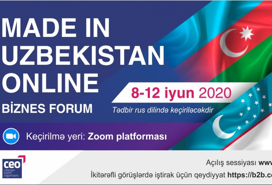 “Made in Uzbekistan Online” biznes forumunun açılışı olub