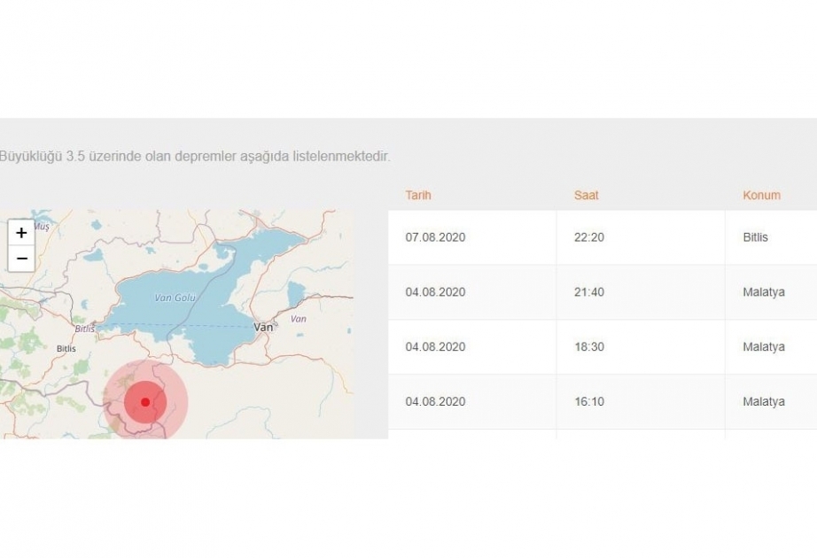 Erdbeben der Stärke 4,6 in der Türkei