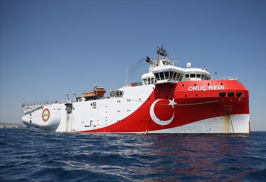 Türkiyənin “Oruç Reis” kəşfiyyat-axtarış gəmisi Aralıq dənizinin şərqində fəaliyyət göstərəcək
