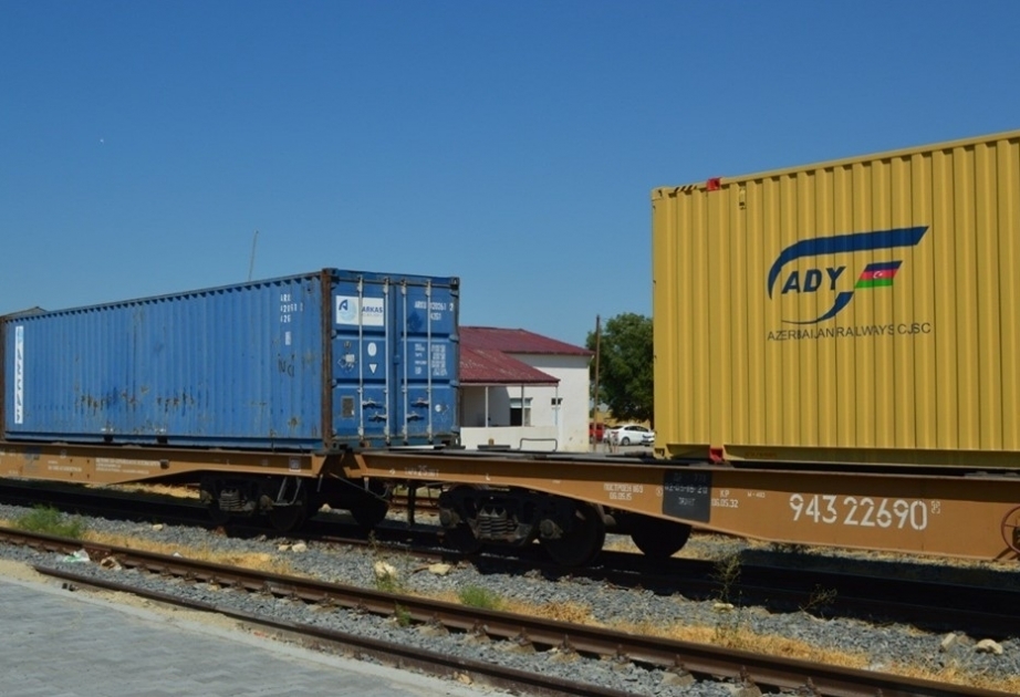 19,5 процента импортированной в Азербайджан продукции было перевезено по железной дороге