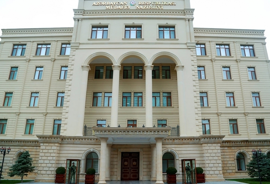 Azerbaijan’s Defense Ministry issues statement on escalation of situation by Armenia on frontline and along state border
