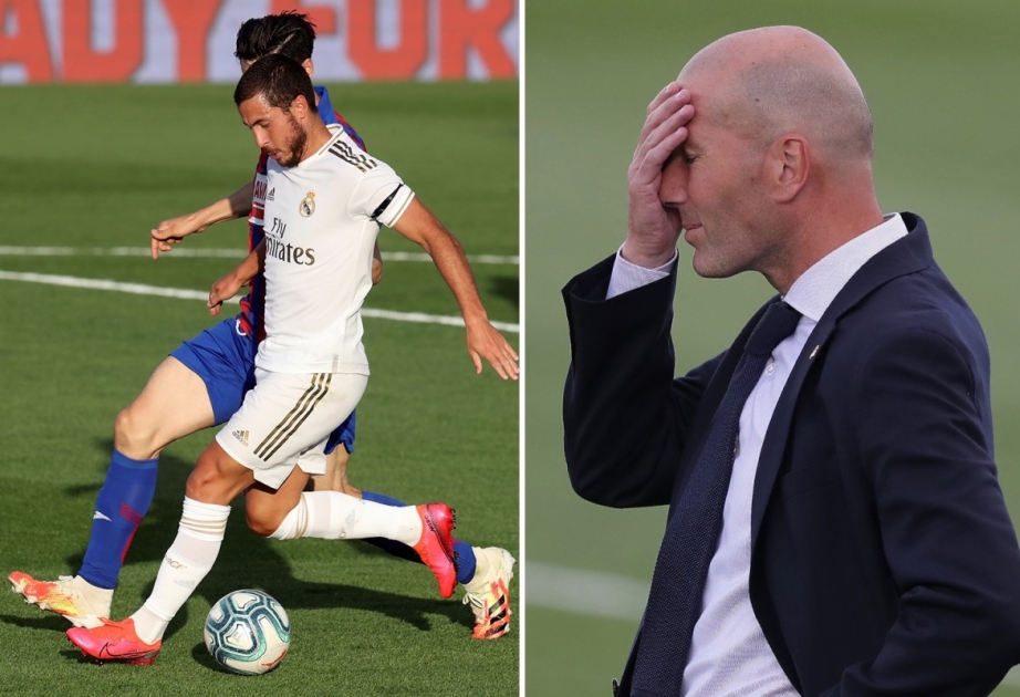 Real-Coach Zinédine Zidane beobachtet schwachen Start seiner Königlichen