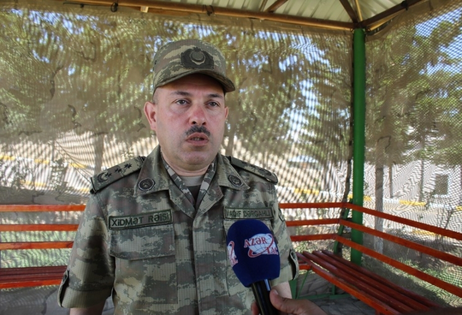 Colonel Vagif Dargahli: There are a number of technical problems due to large number of requests to website of Ministry of Defense