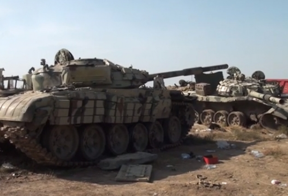 Armenische Einheiten geben Kampfstellungen auf und ergreifen Flucht VIDEO
