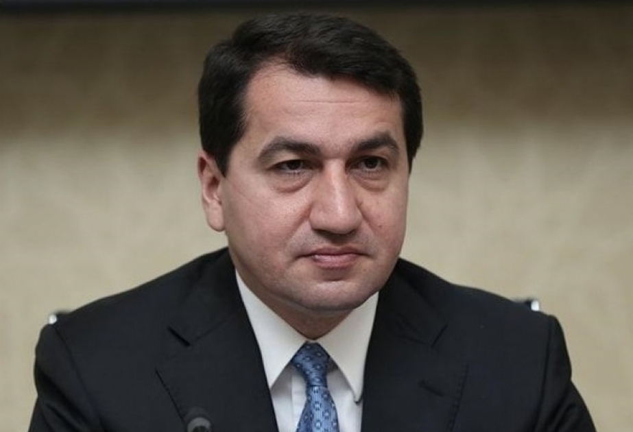Un assistant du président azerbaïdjanais : Il se confirme une fois encore que les déclarations de l'Arménie sur le règlement négocié du conflit ne sont rien d'autre que de l'hypocrisie