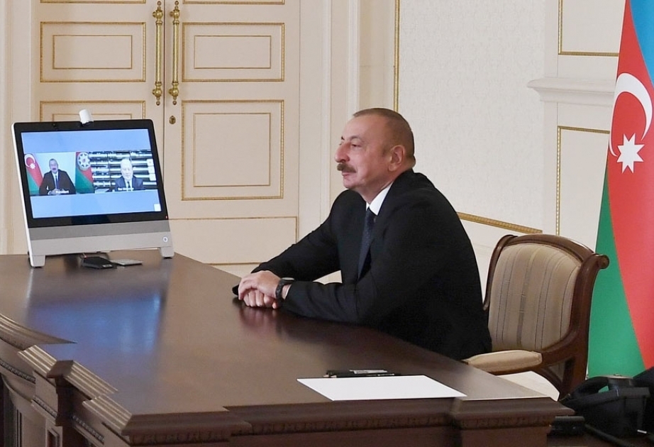 Президент Ильхам Алиев: Если армянская сторона заявит, что принимает базовые принципы, то тогда мы очень быстро придем к соглашению ВИДЕО