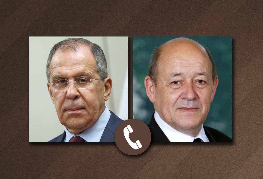 Министры иностранных дел России и Франции обсудили развитие ситуации в зоне нагорно-карабахского конфликта