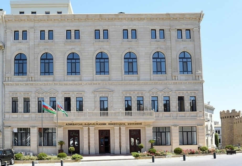 Конституционный суд обратился к органам конституционного правосудия мира в связи с террористическими актами, совершенными Арменией в Барде