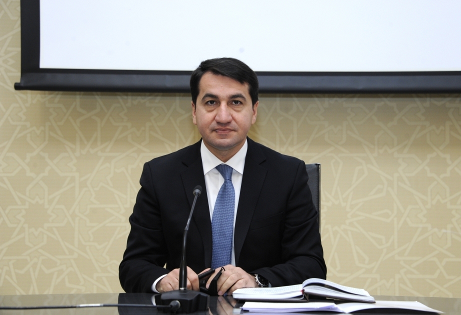 Hikmet Hajiyev: Resolution des französischen Senats ist für Aserbaidschan nichts anderes als ein Stück Papier
