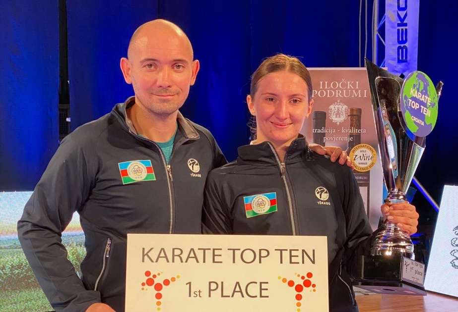 Aserbaidschanische Athletin gewinnt internationales Karate-Turnier in Kroatien