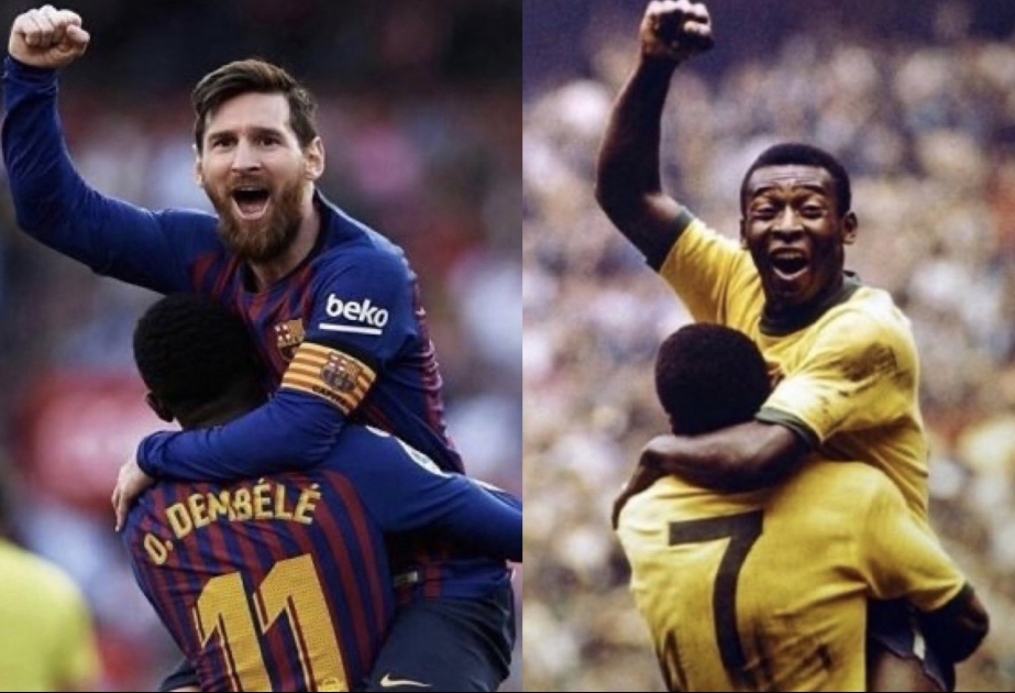 Lionel Messi stellt mit seinem Treffer Pelés Rekord ein