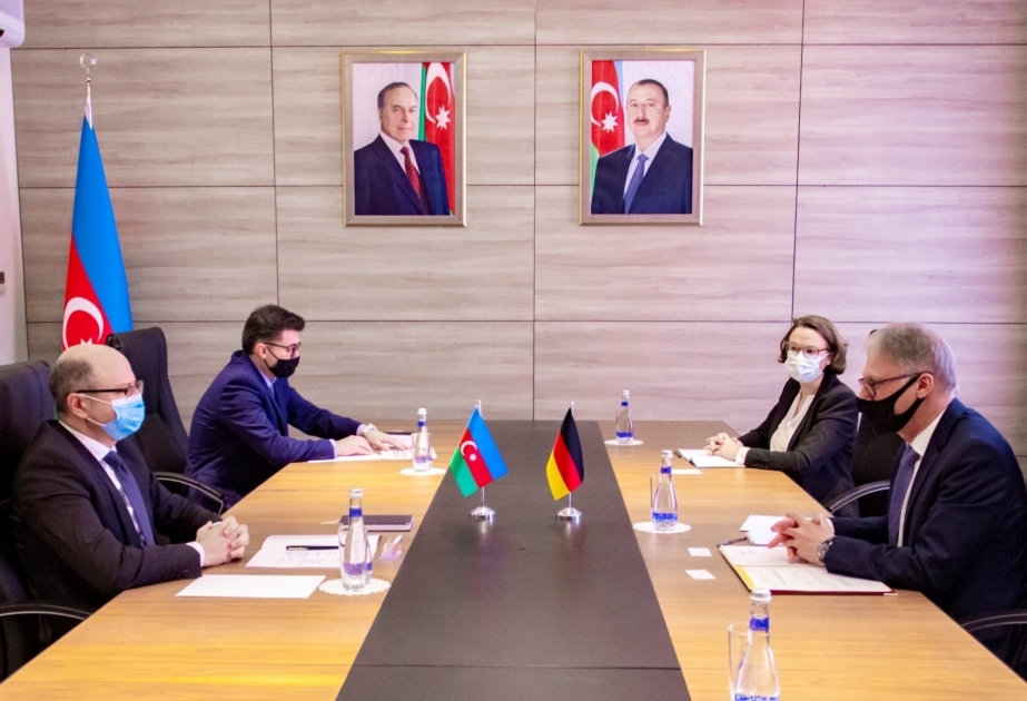 Se discutieron las perspectivas en el desarrollo de las relaciones entre Azerbaiyán y Alemania en el sector energético