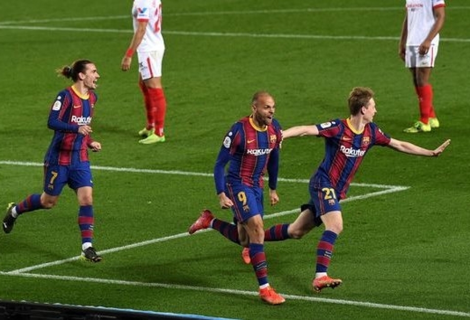 «Барселона» в овертайме вырвала у «Севильи» путевку в финал Кубка Испании