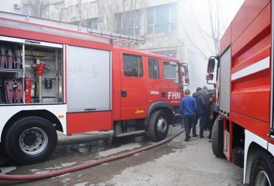 FHN: Paytaxtın Nizami rayonunda baş verən yanğın nəticəsində bir nəfər həlak olub