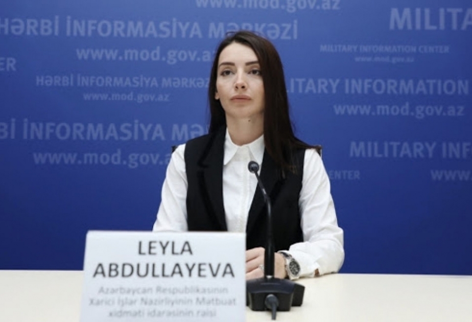Foreign Ministry: Accusations by representative of Armenian Foreign Ministry against Azerbaijan in violation of international law once again clearly demonstrate that official Yerevan is far from common sense and logic