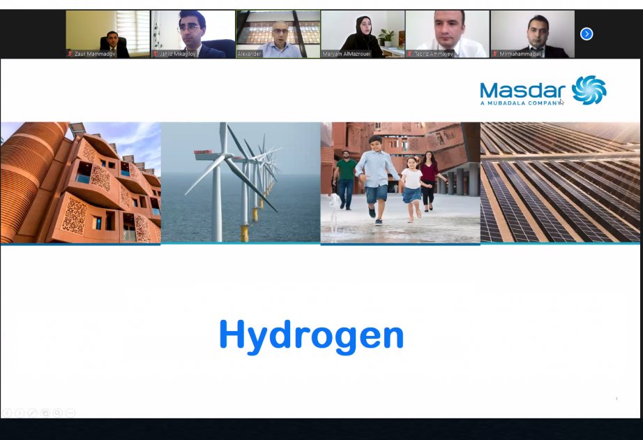 Energetika Nazirliyi və Masdar şirkəti hidrogen istehsalı üzrə birgə seminar keçirib