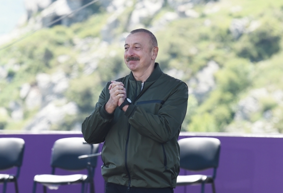 President Ilham Aliyev: “Kharibulbul” festival will now be held in Shusha every year