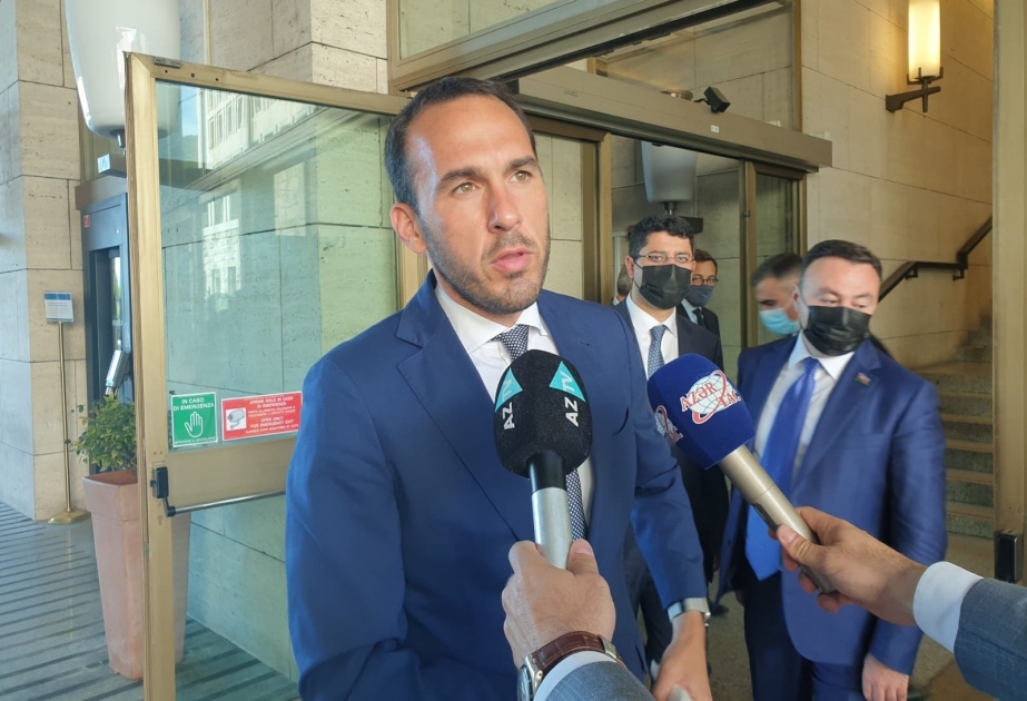 Манлио Ди Стефано: В настоящее время мы являемся свидетелями самого высокого уровня связей между Азербайджаном и Италией ВИДЕО