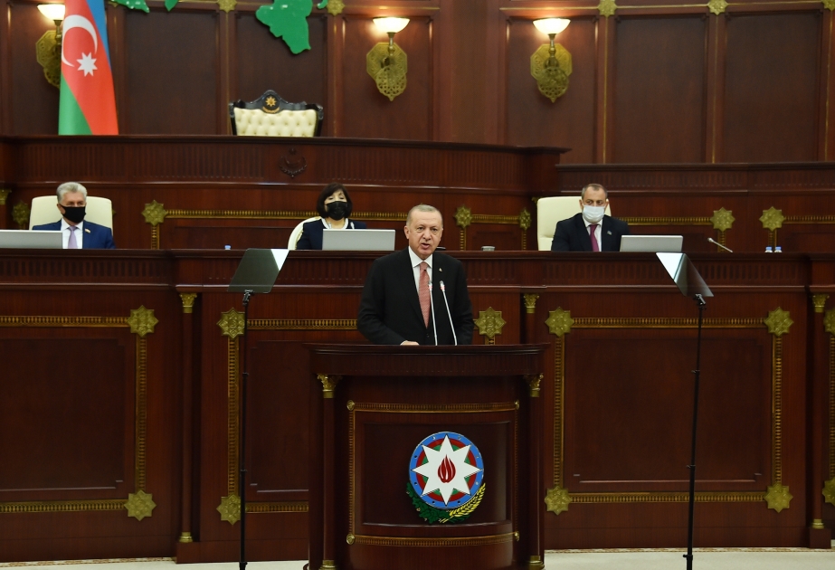 Le président turc : La libération du Karabagh est l'événement le plus important des trente dernières années en Azerbaïdjan