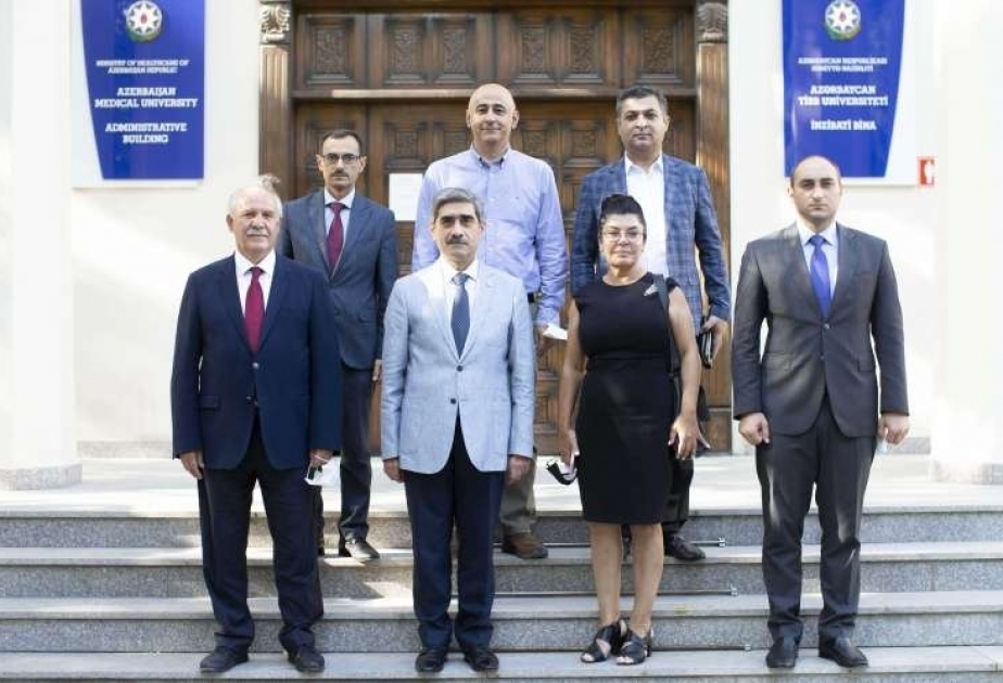 L’Université de médecine d’Azerbaïdjan reçoit une délégation turque
