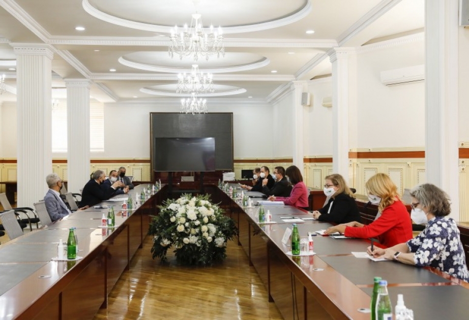 В Бакинском государственном университете состоялась встреча с делегацией Венгрии