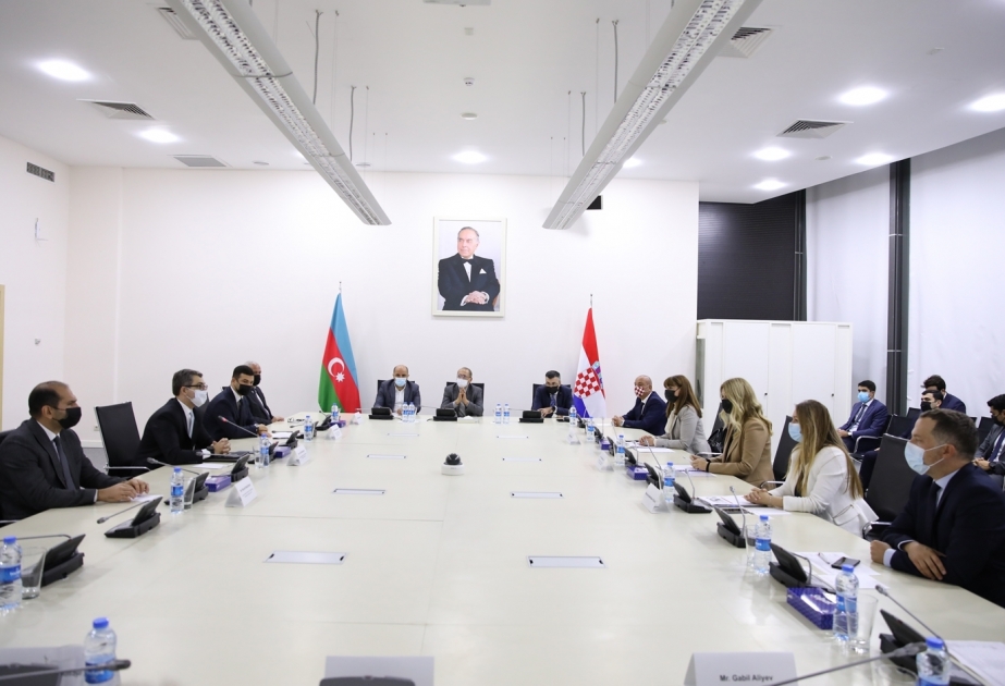 In Baku Aserbaidschan-kroatisches Business Forum stattgefunden